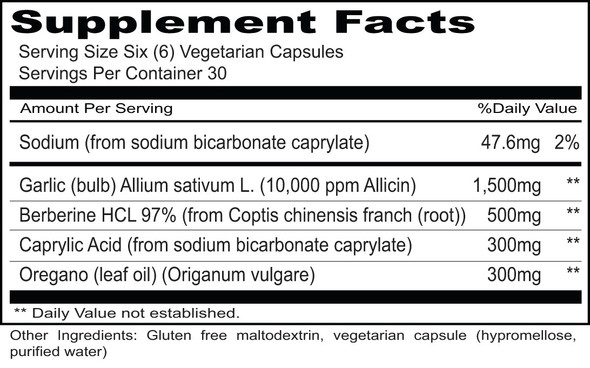 Priority One SIBOtic 180 Vegetarian Capsules